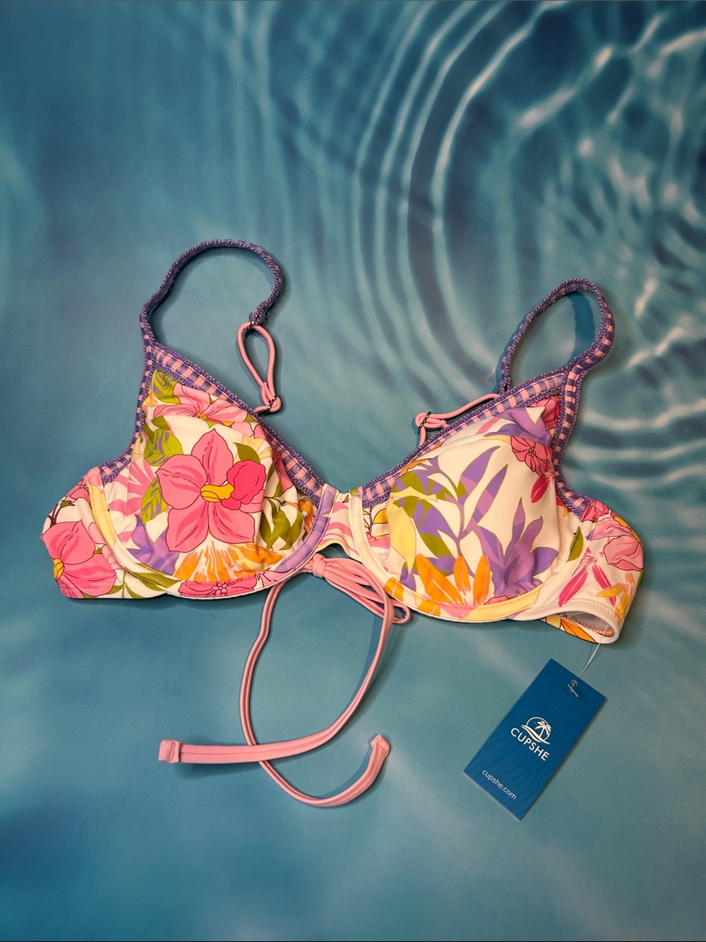 Floral Bikini Top